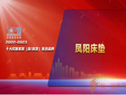 荣耀上榜！凤阳床垫“2022-2023十大软体家居（床/床垫）优选品牌”榜单入围